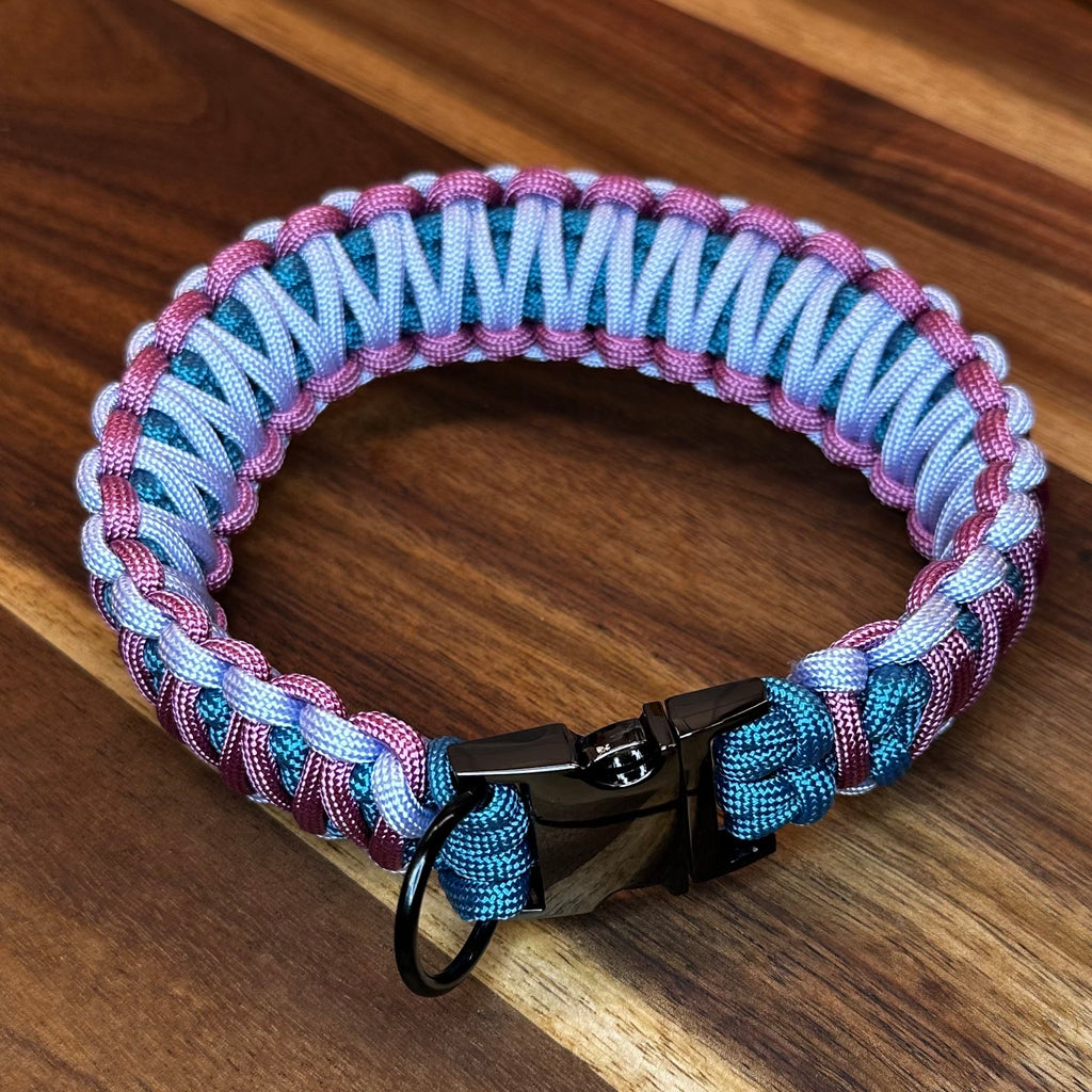 Halsband ,,Flieder'' 36cm Halsumfang