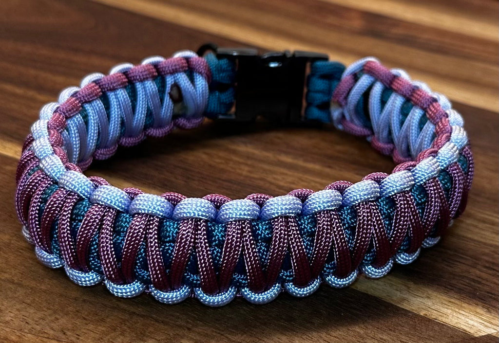 Halsband ,,Flieder'' 36cm Halsumfang